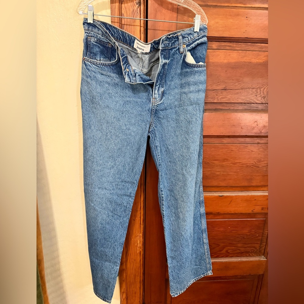 Reformation Val 90’s mid rise straight Jeans